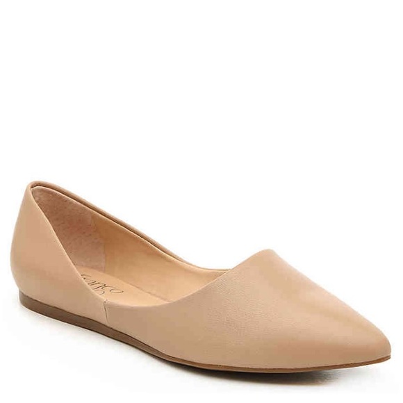 franco sarto hazeline flat taupe
